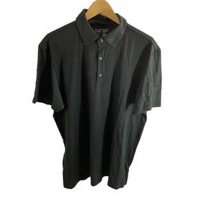 New Men's Black Fresh Clean Threads Polo   Size : X-Large